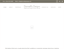 Tablet Screenshot of damselflydesigns.net